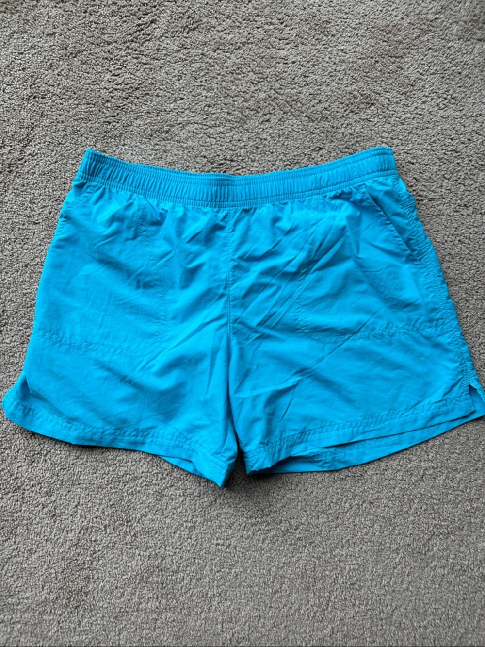 Columbia Aqua Blue Active Shorts